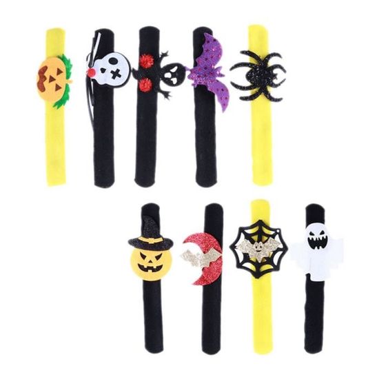 Lot De 40 Bracelets à Claquer Slap Bands - Pour Enfants - Cadeau D'anniversaire Ou Fête
