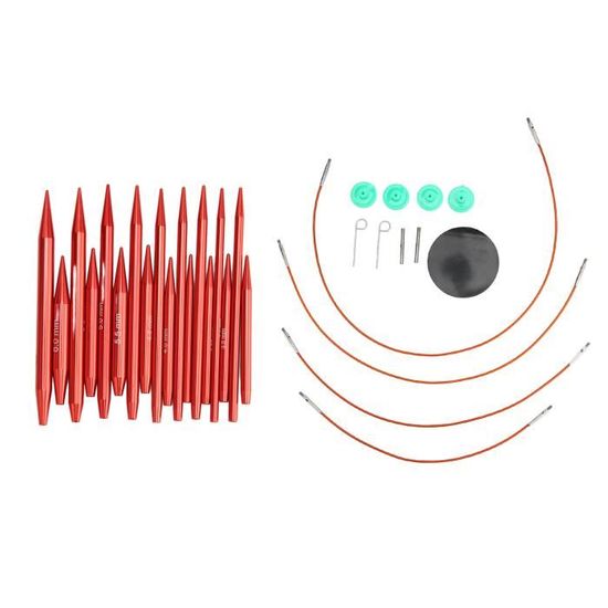 Aiguille à Tricoter Circulaire Kleiber 5.5mm - Corde Aluminium 80cm Pour Tricot Rond Ou Plat