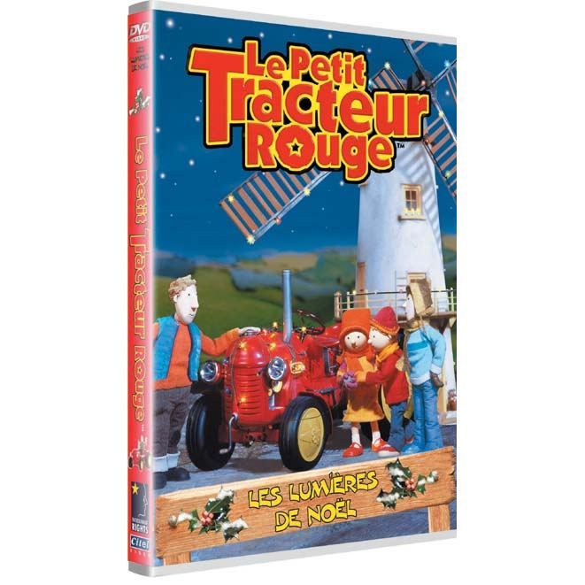 Dvd Le Petit Tracteur Rouge Les Lumieres De Noel En Dvd Dessin