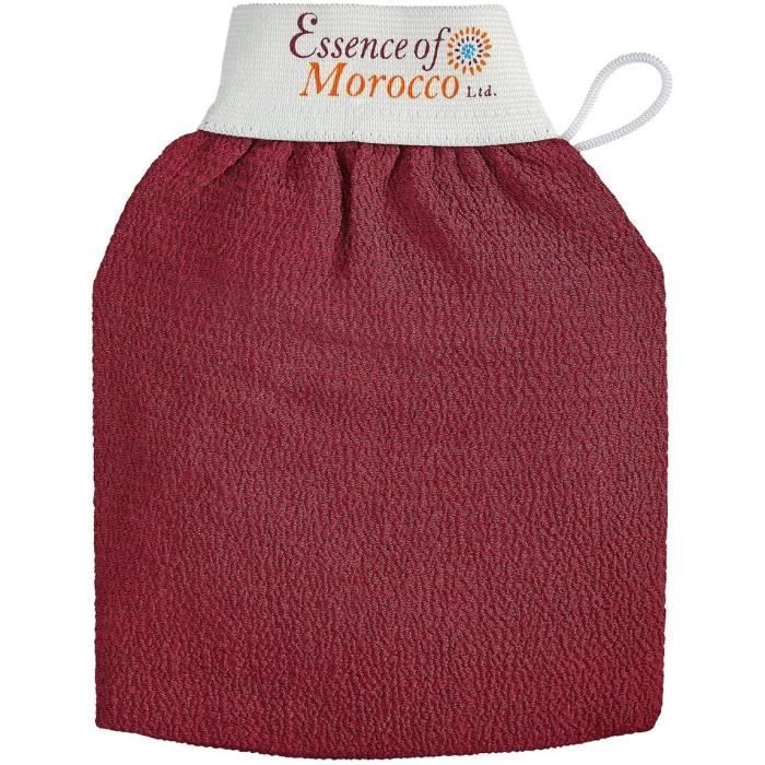 Accessoires pour le bain Gants de Gommage Kessa Marocain pour l'exfoliation de la peau. Marque: Essence of Morocco (1 Ga 12661