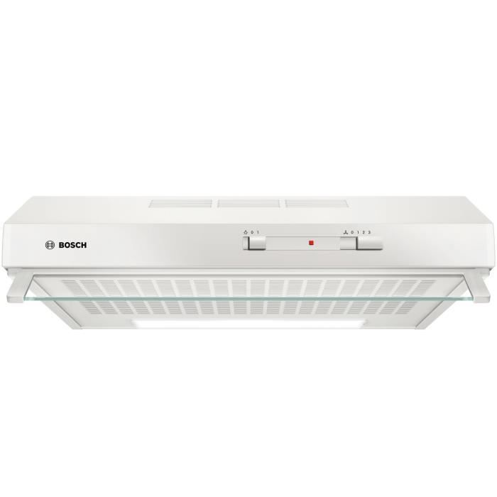 Hotte aspirante Bosch DUL62FA21 blanche - 60cm - hotte intégrée