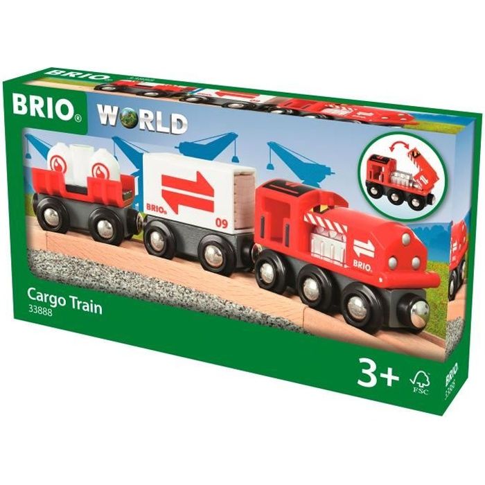 BRIO World - 33888 - Train Citerne Avec Chargement