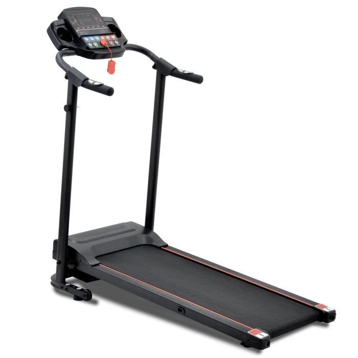 HONGYA®Tapis de course electrique pliable maison avec haut-parleur pour la forme physique