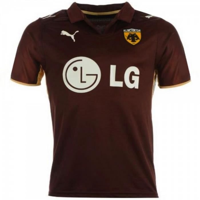 Maillot Officiel Puma AEK Athènes 2008-2009 Occasion Homme Taille M