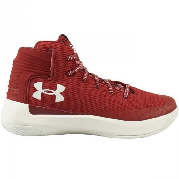 Chaussures de Basketball Under Armour SC 3Zero rouge Pour Juniors