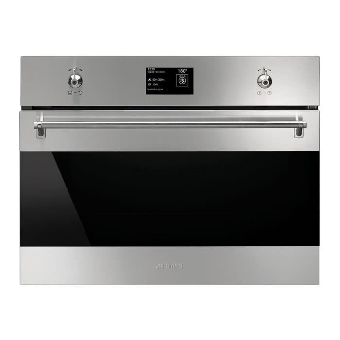 Smeg Classica SF4390VCX1 Four intégrable niche largeur : 55.4 cm profondeur : 56 cm hauteur : 44.5 cm avec système…