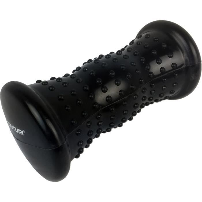 TUNTURI Rouleau de massage pied avec gel noir