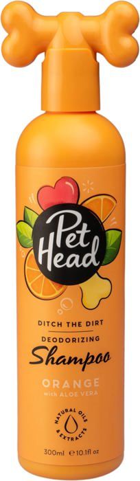 Comparer les prix de Pet Head Shampooing désodorisant Charbon Orange Sanguine pour chien - 300 ml