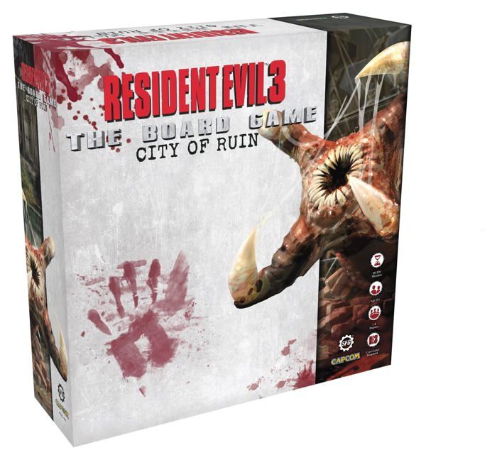 Jeu de société - Resident Evil 3 - Extension SFRE3-002 - 11 heures de jeu - 9 scénarios - 3 ennemis