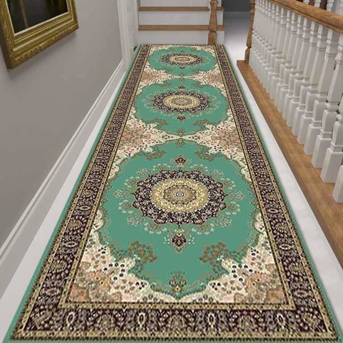 Cekene Tapis De Couloir 80x300cm Antiderapant Tapis De