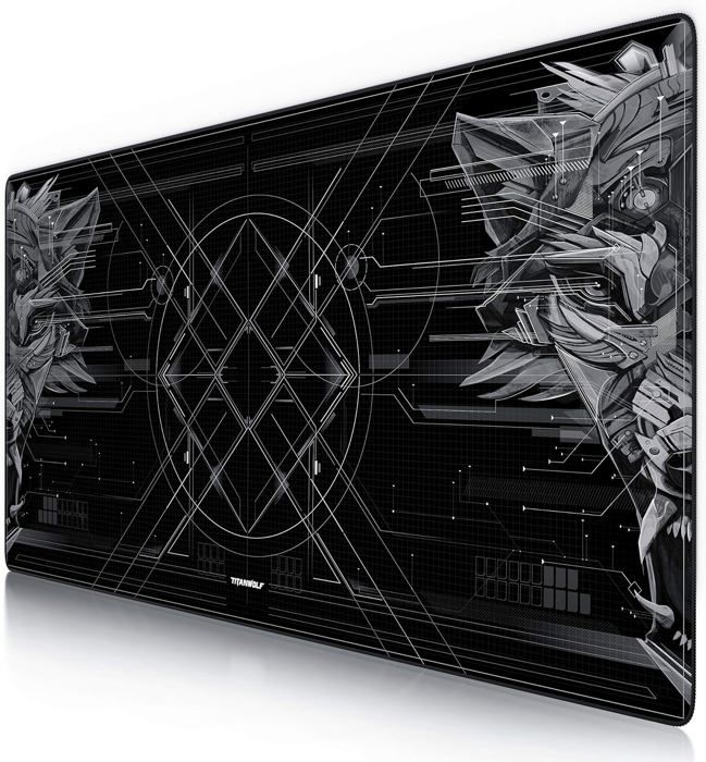 Tapis De Souris Gaming XXL 900 X 400 Mm – Surface Lisse, Antidérapant, Pour Bureau, Gaming, Ordinateur