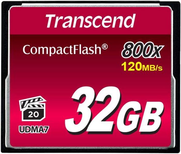Transcend CompactFlash - 32 Go - Carte mémoire - Rue du Commerce