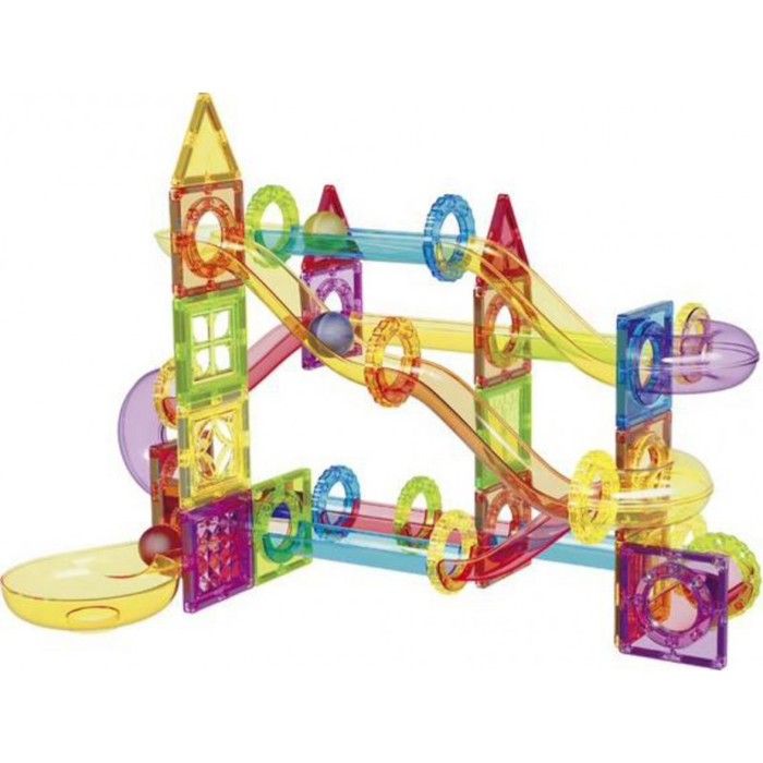 Cabeeskii 66 Pièces Magnétiques – Jeu De Construction Voyage Avec Boîte Métallique, Éducatif Et Compatible