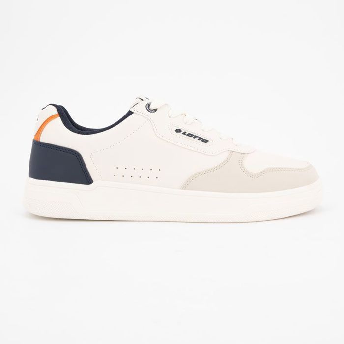 Lotto Baskets noires détail coloré à lacets Homme LOTTO