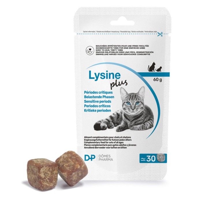 Comparer les prix de Lysine Plus Chat - TVM 30*2 g