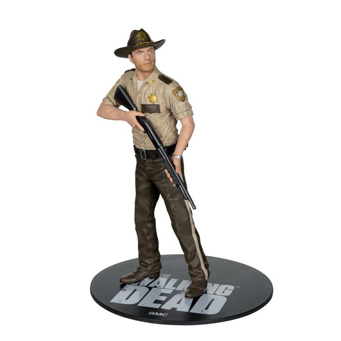 Figurine daction - McFarlane - The Walking Dead Rick Grimes - Échelle 1:8 - Multicolore