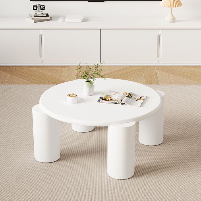 Petite Table Basse Blanche