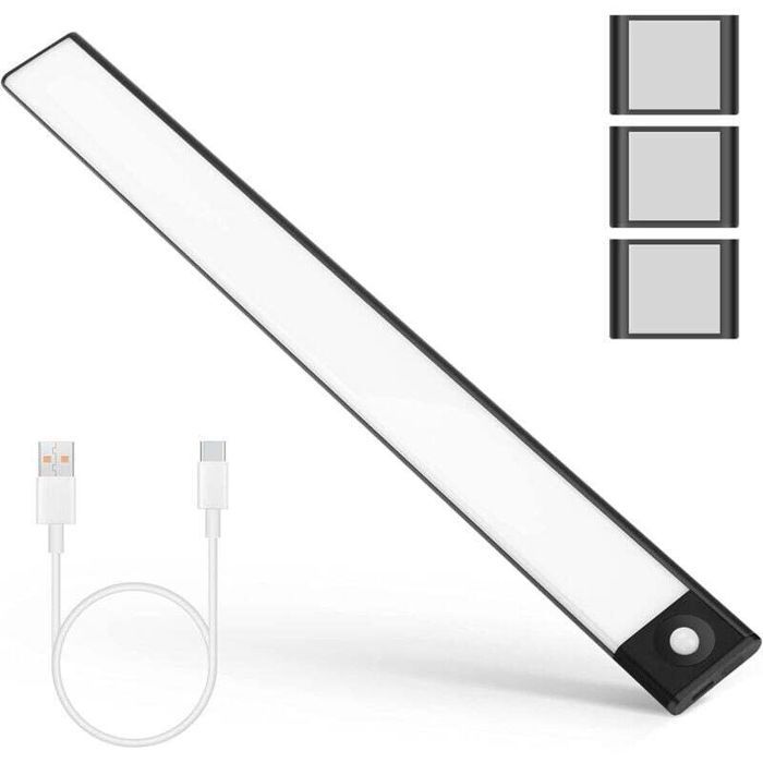 Lampe de placard LED sans fil - ZOR® - 72 LEDs - Rechargeable USB - Détecteur de mouvement - Veilleuse à induction Lampe de placard LED sans fil - ZOR® - 72 LEDs - Rechargeable USB - Détecteur de mouvement - Veilleuse à induction