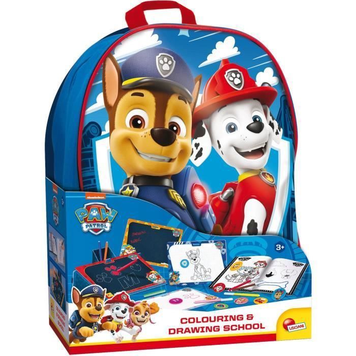 Sac à dos école de dessin et coloriage - Paw Patrol - LISCIANI - Reconditionné – Excellent état