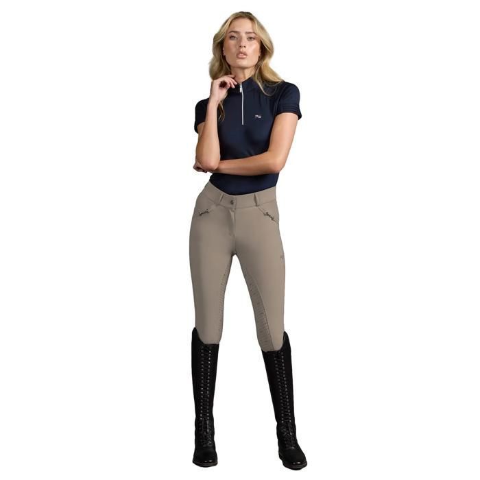 Pantalon équitation full grip femme Premier Equine Filetto - beige Pantalon équitation full grip femme Premier Equine Filetto - beige
