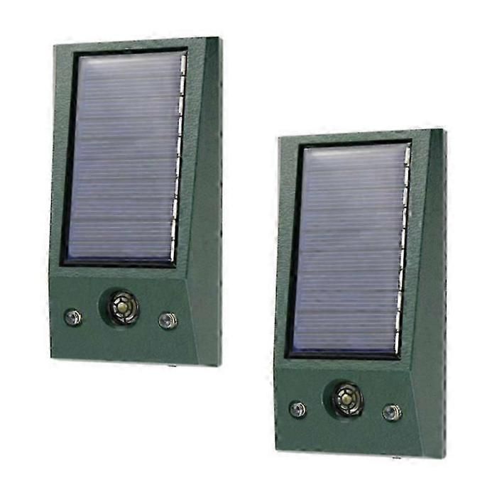 répulsifs électroniques à ultrasons solaires pour oiseaux étanches IP66 anti-pigeons puissants feux clignotants à LED pour la