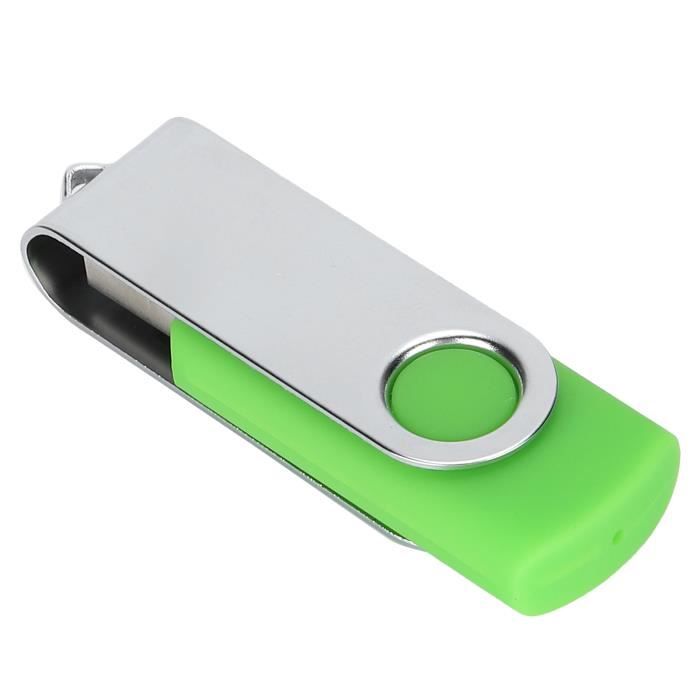 Akozon clé mémoire Clé USB bonbon vert bonbon clé de mémoire de stockage portable rotative pour tablette PC (64 Go)