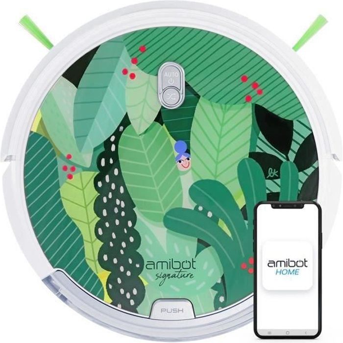 Robots Aspirateurs et laveurs - AMIBOT Signature Edition Jungle - Cdiscount  Electroménager