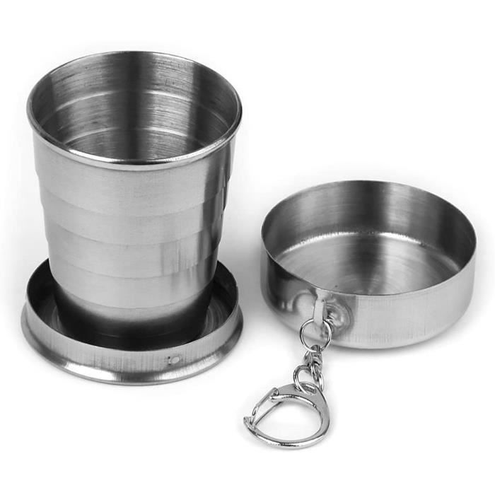 Tasse de voyage en acier inoxydable blanc Asobu Vista 20 oz liq SM40WT