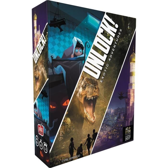 Unlock Exotic Adventures Jeu De Societe Escape Game A Partir De 10 Ans Achat Vente Jeu Societe Plateau Cdiscount Escape games est un jeu collaboratif de réflexion de tf1 games avec des énigmes à r&.king jouet, retrouvez tout véritable phénomène, directement inspiré des salles de jeux à énigmes, escape games sous format de jeu de société peut se jouer seul ou en famille. unlock exotic adventures jeu de societe escape game a partir de 10 ans