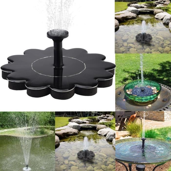 Exterieur A Energie Solaire Oiseaux Bain D Eau Fontaine Pompe Pour Piscine Jardin Aquarium Accessoires De Maison 1063 Achat Vente Fontaine De Jardin Exterieur A Energie Solaire Cdiscount