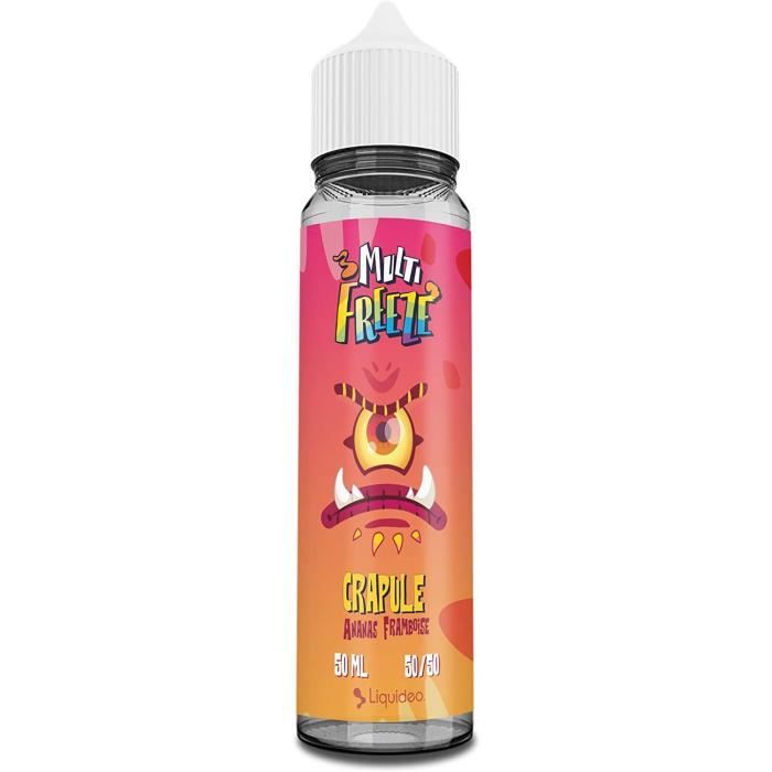 E-liquides et recharges pour cigarettes électroniques Crapule Multi Freeze  Liquideo 50ml 311331