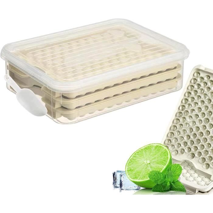 Small Ice Cube Trays, Small Ice Tray With Bin And Lid For Freezer