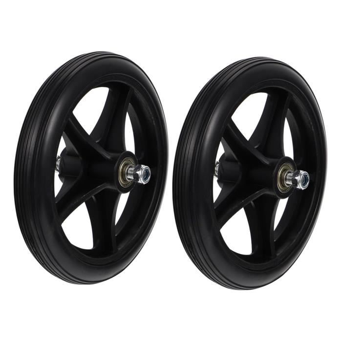2 Pièces Roue De Fauteuil Roulant Roulettes Robustes Roulettes Pour Chaise De Bureau Roues Pour