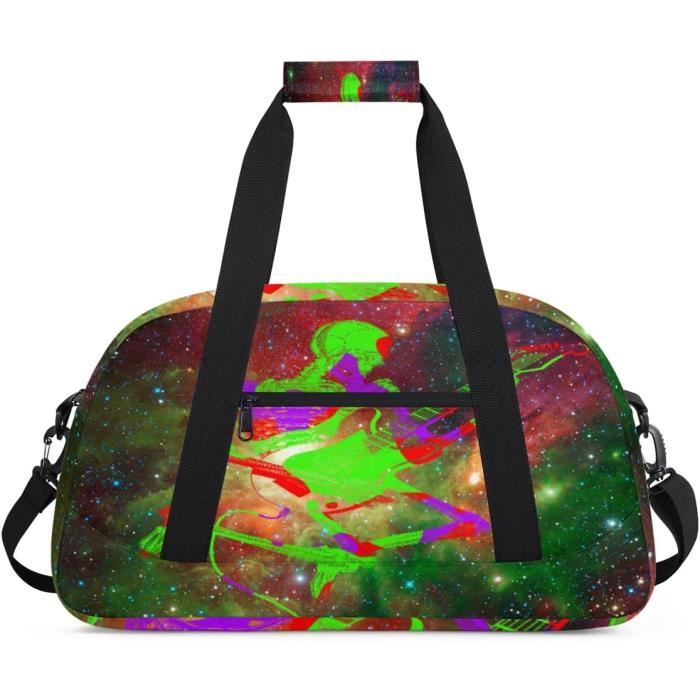 Sac De Sport Pour Enfants Motif Cheval Ethnique - Léger, Spacieux, Bandoulière Réglable - Pour école, Sport, Week-end