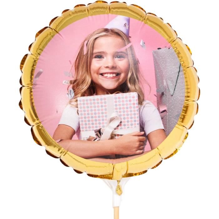 Ballon Foot Personnalisé Taille 5 – Photo Et Texte, Cuir PU, Idée Cadeau Unique Pour Fans