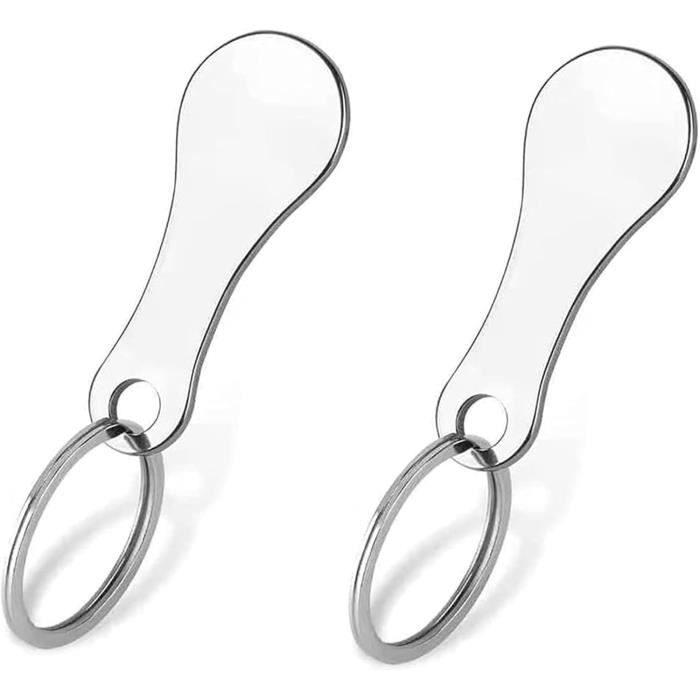 Porte-clés éperon Western – Acier Inoxydable – Modèle KC-521A – JT Silversmiths