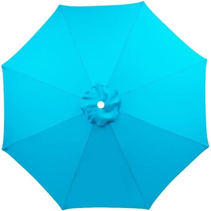 Auvent De Rechange Pour Parasol - 2M-2,7M-3M, Uv50+, Imperméable, Tissu De Rechange Pour Parasol