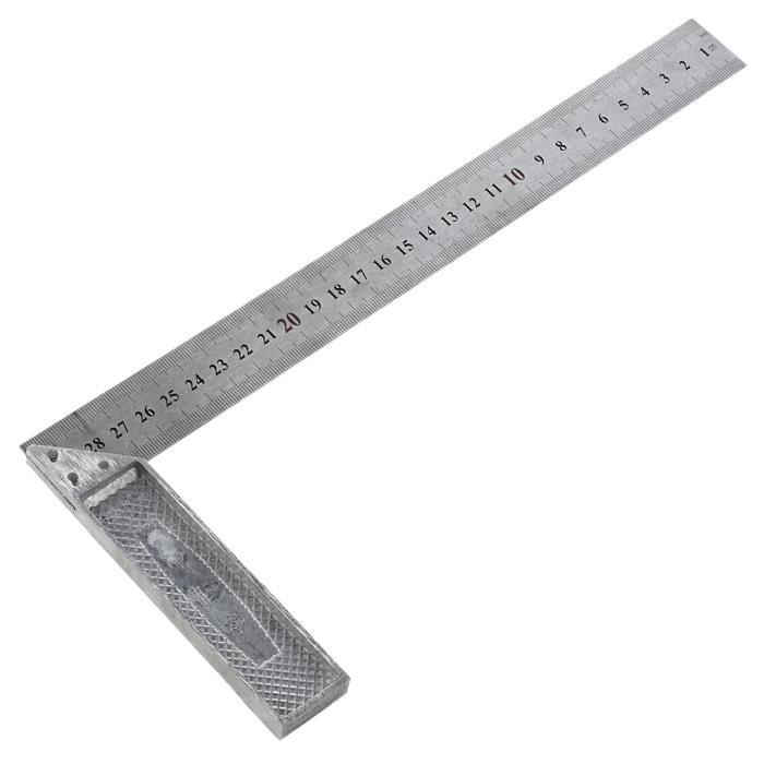 Règle En Acier 50 Cm - Précise Et Durable Pour Tracés Et Mesures