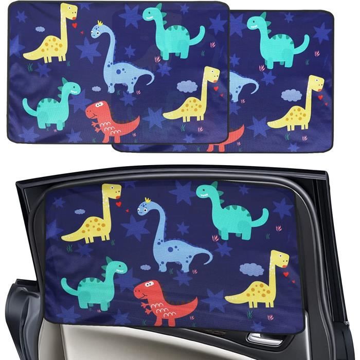 2 Pièces Pare-Soleil Voiture Bébé & Animaux - Chaussettes Anti-UV 44x35 Cm - Protection Solaire Latérale Universelle Pour La Plupart Des Voitures