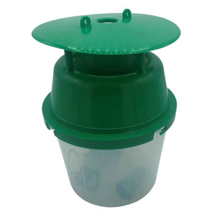BSI Piège De Surveillance Pyrale Du Buis - Piège + Capsule Phéromones - Efficace 3 Mois - Vert Et Translucide