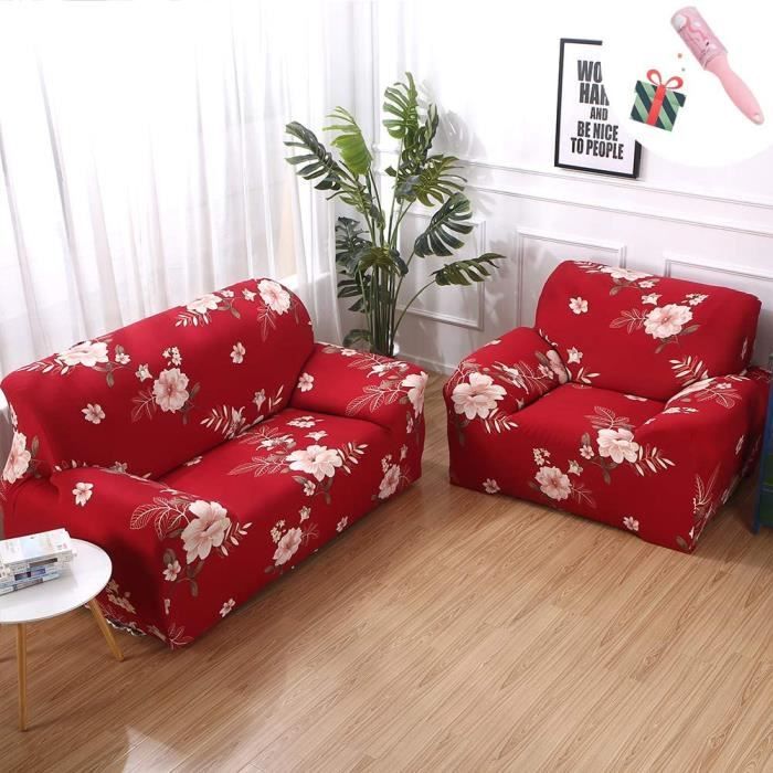 7House® Housse de Canapé Extensible 3Places revêtement de fauteuil