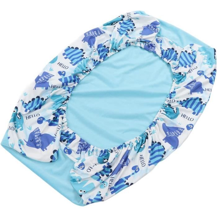 Housse de matelas à langer, draps à langer en coton extensible à séchage rapide et sûr pour bébé