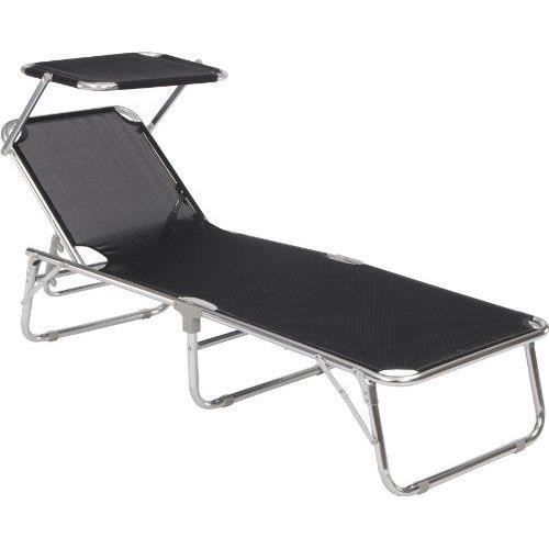 Chaise Longue Suspendue Avec Ombrelle Transparente Stern 444036 Chaise Longue 3 Pieds Avec Pare So Achat Vente