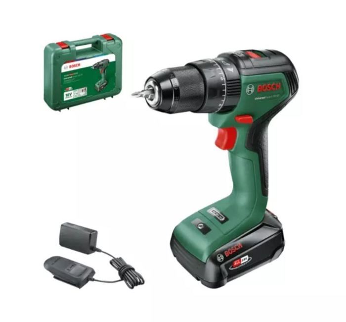 Perceuse visseuse Bosch UniversalImpact 18V60 (+1xbatterie 2,0Ah) + chargeur AL 18V-20