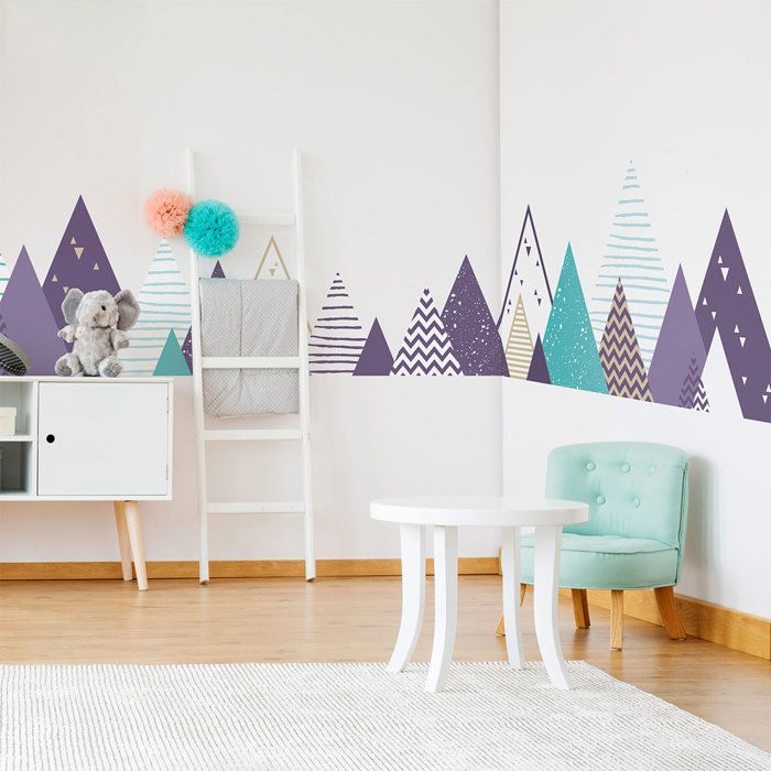 Stickers Muraux Enfants Decoration Chambre Bebe Autocollant Sticker Mural Geant Grihska 70x115cm Cdiscount Maison