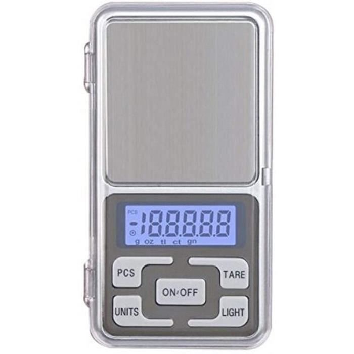 100g//0.01g Mini balance de poche numérique haute précision Portable balance de bijoux électronique petite échelle LCD pour bijoux Mini échelle
