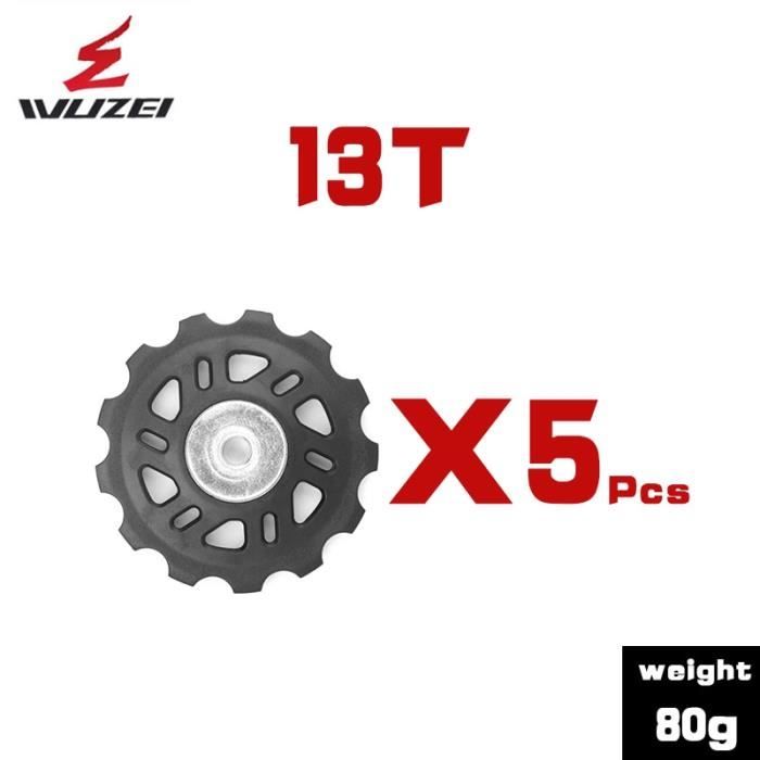IMPALAPRO Jeu De Poulies Vélo 13T - Roulement Céramique, Ultra-Léger Pour VTT Et Route