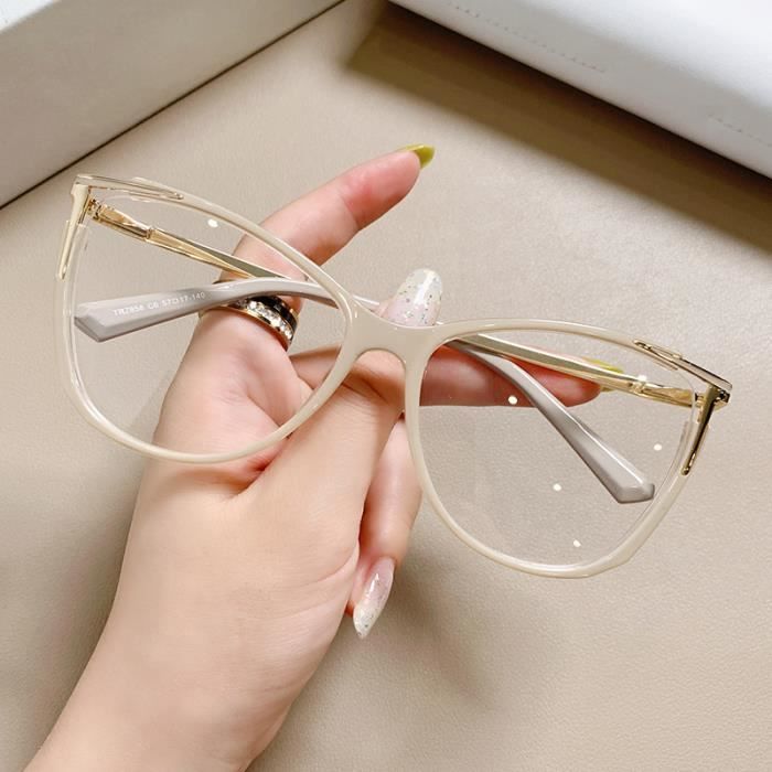 C6 gris clair Dioptrie 2 00 Lunettes de vue il de chat TR90 pour femmes Monture sexy Retro Grandes Achat Vente lunettes de vue C6 gris clair Dioptrie 2 00 Gris Cdiscoun