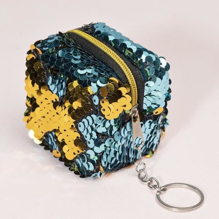Porte-monnaie Paillettes Herefun - Lot De 10, Mini Sacs Sirène, Changeur De Couleur