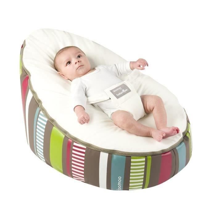 Babymoov Transat Evolutif Doomoo Nid Lines Taupe Cdiscount Puericulture Eveil Bebe